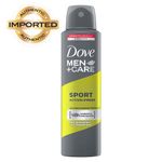 Buy Dove Men+Care Sport Active + Fresh Dry Spray Antiperspirant Deodorant (150 ml) - Purplle
