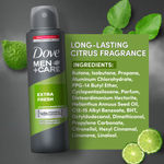 Buy Dove Men+Care Extra Fresh Dry Spray Antiperspirant Deodorant (150 ml) - Purplle