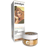 Buy Paradyes Ammonia Free Semi Permanent Hair Color Highlighting Kit (Honey Blonde) - Purplle