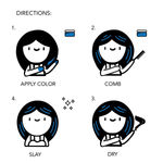 Buy Paradyes Denim Blue Temporary One Wash Hair Color 45 gm - Purplle