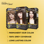 Buy Revlon Color N Care Permanent Hair Color Cream - Darkest Brown 3N - Purplle