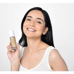 Buy Mamaearth Glow Serum Foundation with Vitamin C & Turmeric for 12-Hour Long Stay - 08 Natural Glow - 30 ml - Purplle