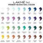 Buy Lakme 9to5 P+G Nail Marble White - Purplle