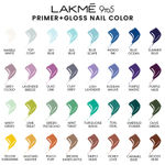 Buy Lakme 9to5 P+G Nail Smokey Crimson - Purplle