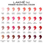 Buy Lakme 9to5 P+G Nail Smokey Crimson - Purplle
