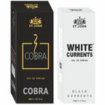 Buy St John Cobra 50 ml & White Current 50 ml Body Perfume Combo Gift Pack Eau de Parfum - 100 ml (For Men & Women) - Purplle