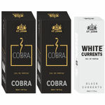 Buy St John Cobra 50 ml Pack of 2 & White Current 50 ml Body Perfume Combo Gift Pack Eau de Parfum - 150 ml (For Men & Women) - Purplle