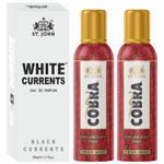 Buy St John Cobra Deodrant No Gas True Man Pack of 2 100 ml each & White Current 50 ml Combo Perfume Body Spray - For Men & Women (250 ml, Pack of 2) - Purplle