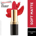 Buy Revlon Super Lustrous Lipstick (Bold Matte) Outstanding Pink - Purplle