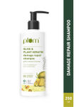 Buy Plum Olive & Plant Keratin Damage Repair Shampoo | With Olive Oil, Plant keratin, Macadamia oil | Strengthens & smoothens hair, conditions and adds shine to hair - Purplle