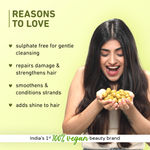 Buy Plum Olive & Plant Keratin Damage Repair Shampoo | With Olive Oil, Plant keratin, Macadamia oil | Strengthens & smoothens hair, conditions and adds shine to hair - Purplle