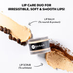 Buy SUGAR Cosmetics Tipsy Lips Scrub + Balm Duo - 05 Irish Coffee (Sweet & Boozy) - Purplle