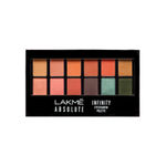 Buy Lakme Absolute Infinity Eye Shadow Palette, Coral Sunset (12 g) - Purplle