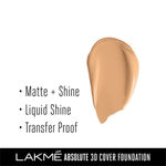 Buy Lakme Absolute 3D Cover Foundation, Warm Beige (15 ml) - Purplle