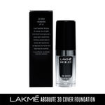 Buy Lakme Absolute 3D Cover Foundation, Neutral Medium (15 ml) - Purplle