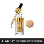 Buy Lakme Absolute Argon Oil Serum Foundation - Warm Sand (15 ml) - Purplle