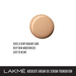 Buy Lakme Absolute Argon Oil Serum Foundation - Warm Sand (15 ml) - Purplle