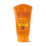 Buy Lotus Herbals Safe Sun Ultra sunscreen | SPF 100+ | PA+++ | Anti-Ageing | Preservative Free | 50g - Purplle