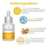 Buy BE SOULFULL Vitamin C Brightening Serum with Ferulic Acid & Vitamin E- 30 ml - Purplle