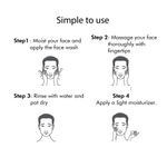 Buy Dr.Rashel Pimple Clear Acne Control Face Wash For Men (100 ml) - Purplle