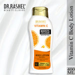 Buy Dr.Rashel Vitamin C Boosts Collagen Body Lotion Suits All Skin Types (400ml) - Purplle