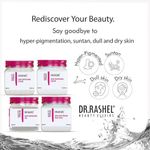 Buy Dr.Rashel White Skin Pack Of 4 (Scrub, Gel, Cream, And Face Pack) - (1520ml) - Purplle