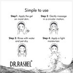 Buy Dr.Rashel Purifying Gold Face And Body Gel Scrub For All Skin Types (380 ml) - Purplle