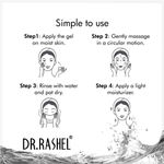 Buy Dr.Rashel Deep Cleansing Diamond Face And Body Gel Scrub For All Skin Types (380 ml) - Purplle
