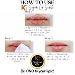 Buy KINDED Lip Sugar Scrub Herbal Natural Essential Oils Exfoliating Balm Polish Scrubber for Men Women Smoked Dry Dark Chapped Lips to Lighten Pigmentation Dead Skin Tan Removal (10 gm, Strawberry) - Purplle