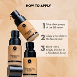 Buy SUGAR Cosmetics Goddess Of Flawless BB Serum | Matte Finish| SPF15 & Enriched with Hyaluronic acid & Vitamin E - 32 Cortado (Medium, Golden Undertone) - Purplle