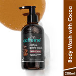 Buy mCaffeine Coffee Body Wash with Cocoa | De-Tan & Deep Cleansing Shower Gel | Enriched with Vitamin E & in Energizing Aroma of Chocolate (200ml) - Purplle