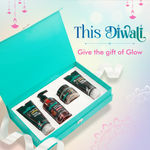 Buy mCaffeine Coffee Shower Temptations Gift Kit | Premium Gift Kit, 455 gm | Diwali Special Gift Set - Purplle