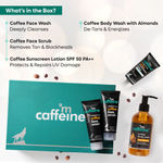 Buy mCaffeine Start Easy Skincare Gift Kit - Premium Face & Body Care Gift - Complete Shower Care Combo of 4 - Purplle
