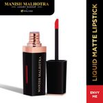 Buy Manish Malhotra Beauty By MyGlamm Liquid Matte Lipstick-Envy Me-7gm - Purplle