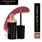 Buy Manish Malhotra Beauty By MyGlamm Liquid Matte Lipstick-Sugar Ruse-7gm - Purplle