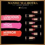 Buy Manish Malhotra Beauty By MyGlamm Hi-Shine Lipstick-English Rose-4gm - Purplle