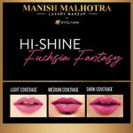 Buy Manish Malhotra Beauty By MyGlamm Hi-Shine Lipstick-Fuchsia Fantasy-4 gm - Purplle