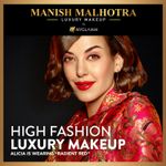 Buy Manish Malhotra Beauty By MyGlamm Hi-Shine Lipstick-Radiant Red-4gm - Purplle