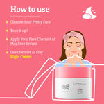 Buy Chemist at Play Night Cream for Oily Skin, For Oily & Acne-Prone Skin, Controls Excess Sebum, Sulfate Free, Paraben Free, for Men and Women, 40 gms - Purplle