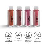Buy RENEE Stay With Me Minis Matte Liquid Lipsticks, 02 Nutty Nudes 2 ml each, Long lasting, Light Weight & Non Transfer Formula, Water & Smudge Proof - Purplle