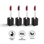 Buy RENEE Stay With Me Minis Matte Liquid Lipsticks, 02 Nutty Nudes 2 ml each, Long lasting, Light Weight & Non Transfer Formula, Water & Smudge Proof - Purplle