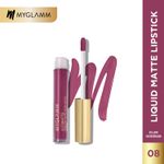 Buy MyGlamm Ultimatte Long Stay Matte Liquid Lipstick-Plum Goddess (2.5 ml) - Purplle