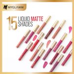 Buy MyGlamm Ultimatte Long Stay Matte Liquid Lipstick-Plum Goddess (2.5 ml) - Purplle