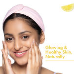 Buy Good Vibes Lemon Brightening Foaming Face Wash With Deep Cleansing Brush | Hydrating, Sebum Control | No Parabens, No Sulphates, No Mineral Oil, No Animal Testing (150ml) - Purplle
