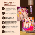 Buy Colorbar Vegan Nail Lacquer - Candy Pink - Purplle
