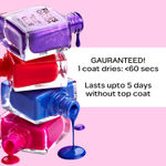 Buy FACES CANADA Ultime Pro Splash Luxe Nail Enamel - Onahau Bay (L03), 12ml | Glossy Finish | Quick Drying | Long Lasting | High Shine | Chip Defiant | Even-Finish | Vegan | Non-Toxic | Ethanol-Free - Purplle