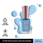 Buy FACES CANADA Ultime Pro Splash Luxe Nail Enamel - Onahau Bay (L03), 12ml | Glossy Finish | Quick Drying | Long Lasting | High Shine | Chip Defiant | Even-Finish | Vegan | Non-Toxic | Ethanol-Free - Purplle