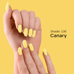 Buy FACES CANADA Ultime Pro Splash Luxe Nail Enamel - Canary (L06), 12ml | Glossy Finish | Quick Drying | Long Lasting | High Shine | Chip Defiant | Even-Finish | Vegan | Non-Toxic | Ethanol-Free - Purplle