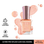 Buy FACES CANADA Ultime Pro Splash Luxe Nail Enamel - Be Dazzling (L16), 12ml | Glossy Finish | Quick Drying | Long Lasting | High Shine | Chip Defiant | Even-Finish | Vegan | Non-Toxic | Ethanol-Free - Purplle