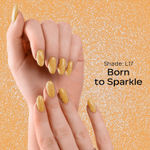 Buy FACES CANADA Ultime Pro Splash Luxe Nail Enamel - Born to Sparkle (L17), 12ml | Glossy Finish | Quick Drying | Long Lasting | High Shine | Chip Defiant | Even-Finish | Vegan | Non-Toxic | Ethanol-Free - Purplle